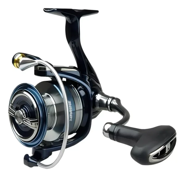 Molinete Marine Azura 1000 - 6 Rolamentos - Drag 5kg - 5.3:1 Cor Azul