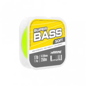 LINHA SUPER BASS (YELLOW) 17lbs 0.330mm 250m